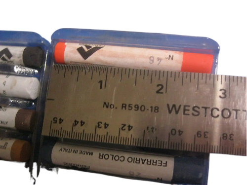 Ensemble Pastel Ferrario extrafins, coffret en bois de 50 pièces, bâton complet - (fabriqué en Italie)