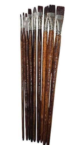 Artist Superelastic Synthetic Brown Hair Bright shape - Made in Germany
