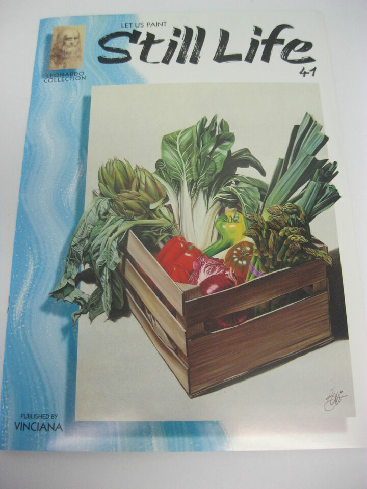 Leonardo Collection Art book Let Us Paint Still Life #41--Published by Vinciana