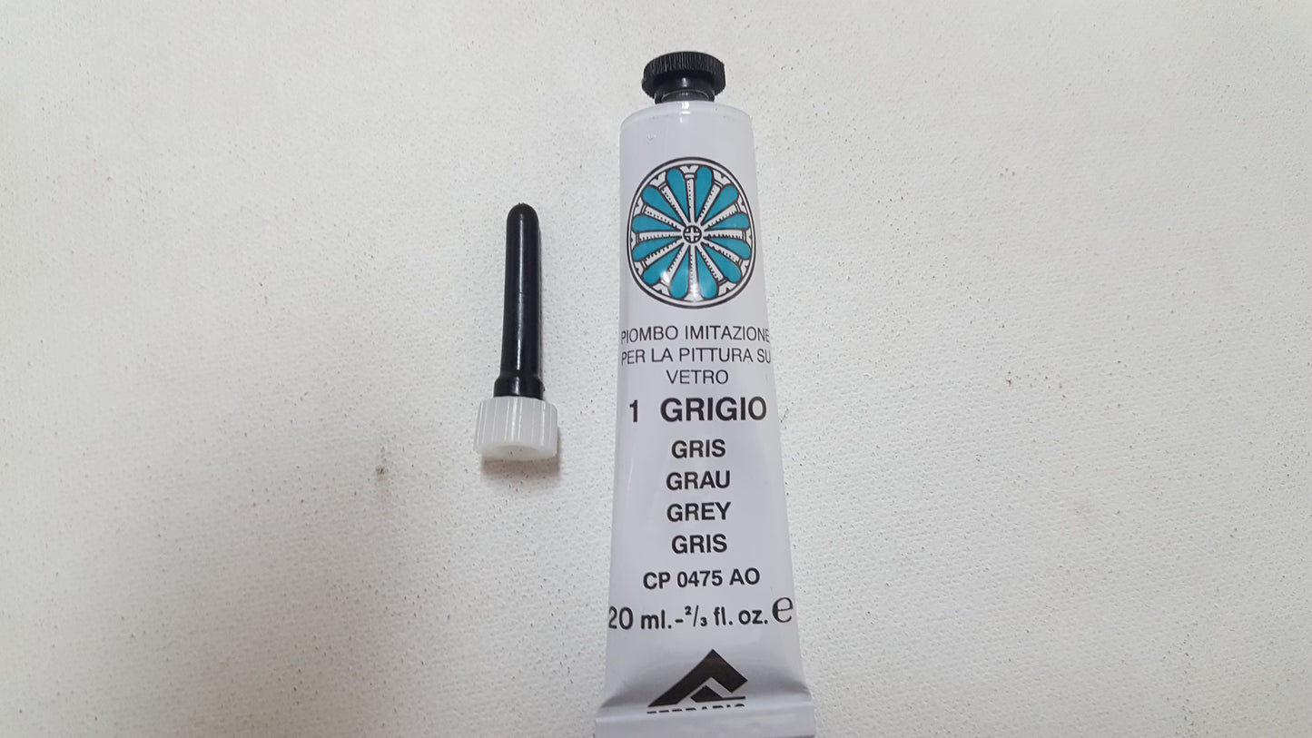 Ferrario Glass Paint Vetro Color Transparent Paint with UV filter 50ml-- Made in Italy