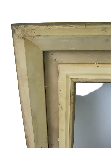 Antique GOLD LEAF Wooden Ornate Museum Gallery Frame 6 1/2 inches wide--Only available in store