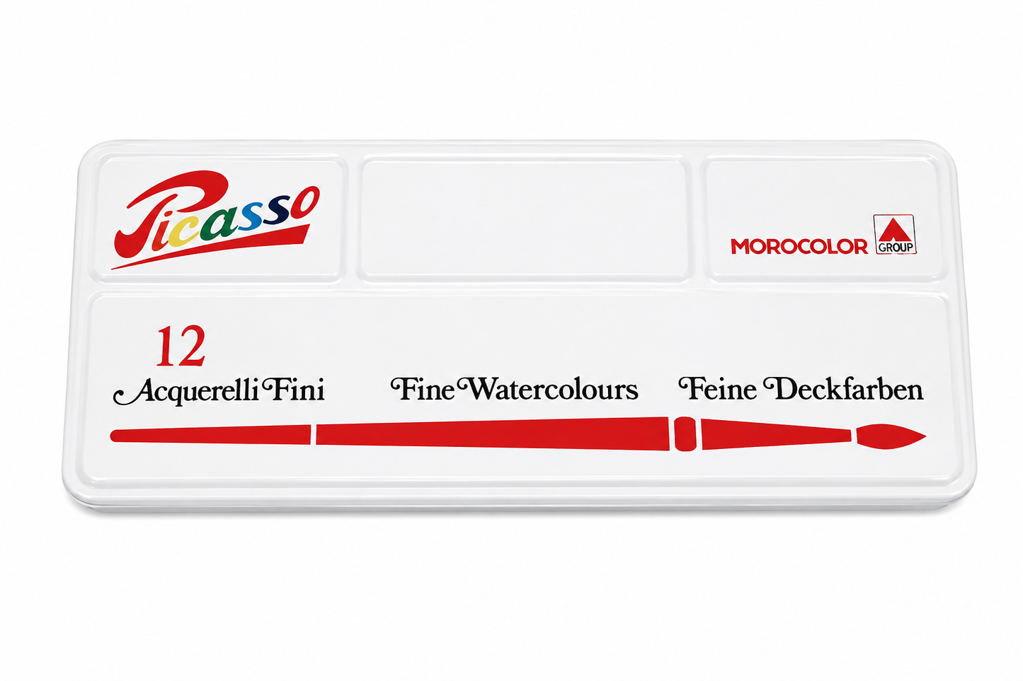 Artist Watercolor Travel Paint set 12 Tablets 30mm (Made in Italy)