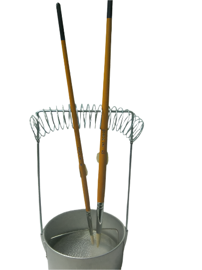 lave-pinceaux en aluminium 