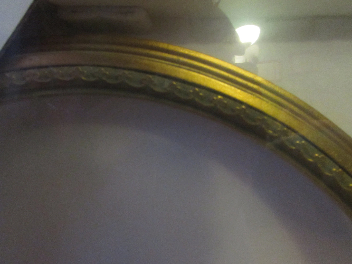 Gold Leaf Hand-Finished Gallery Oval Picture Frame 11x14 Model 450