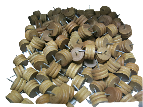 Épingles à toile en bois pour transporter et stocker les peintures humides