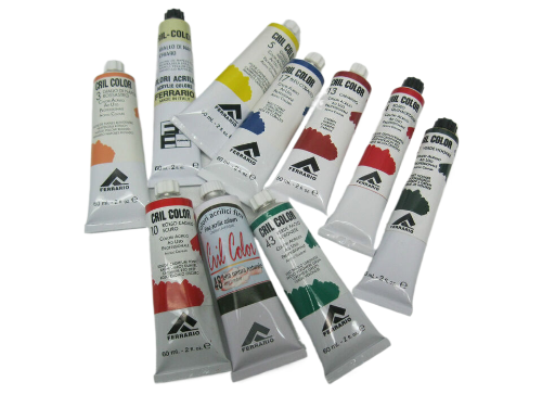 Ferrario Artist Professional Quality Acrylic CRIL-COLOR paint 