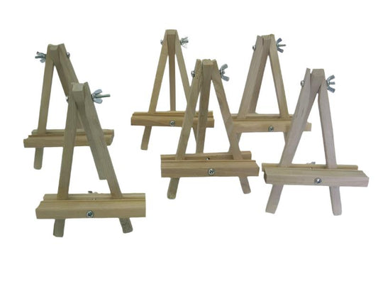 Chevalet de table en bois de 6 pouces, idéal pour l'affichage