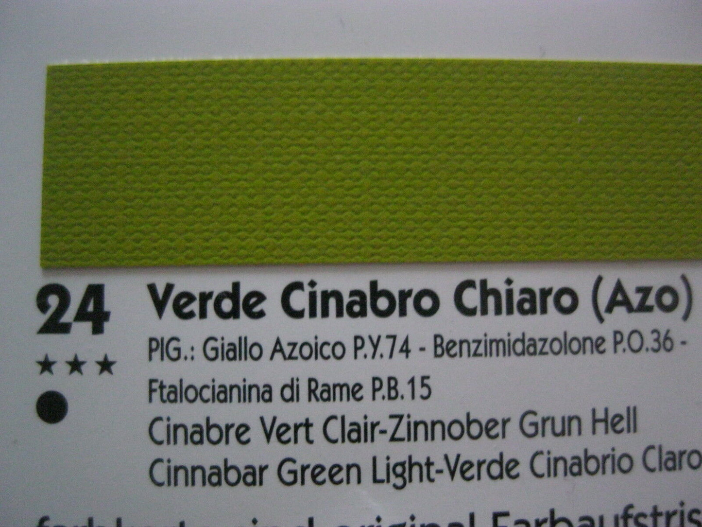 Ferrario IDROIL Couleurs à l'huile solubles dans l'eau  qualité professionnelle pour artiste --- Tube de 60 ml