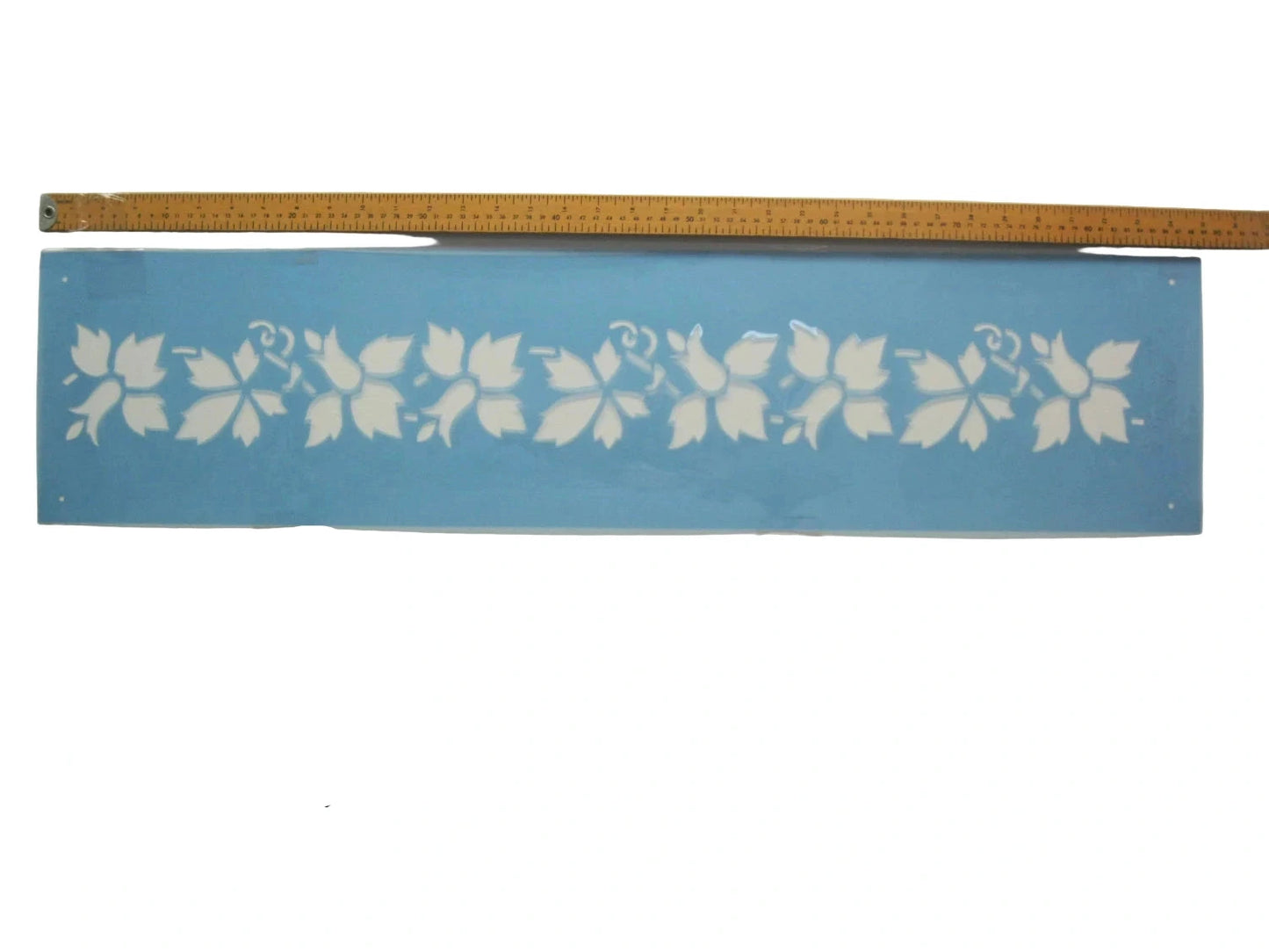 Collection Maxisten Pochoir réutilisable extra large pour bordure 21 x 90 cm n° 26 – Pinceau à pochoir inclus