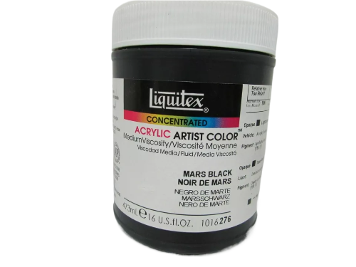 Liquitex Acrylique Viscosité Moyenne - Noir de Mars #276--473ml (Copie)