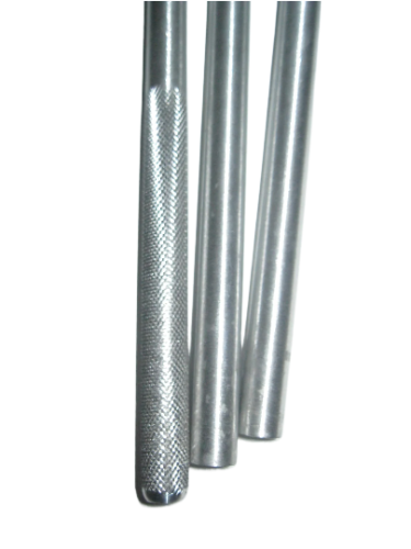 Artist Mahl Stick with Rubber Tip – 3-Section Aluminum Support Rod for Steady Hand Painting & Signwriting