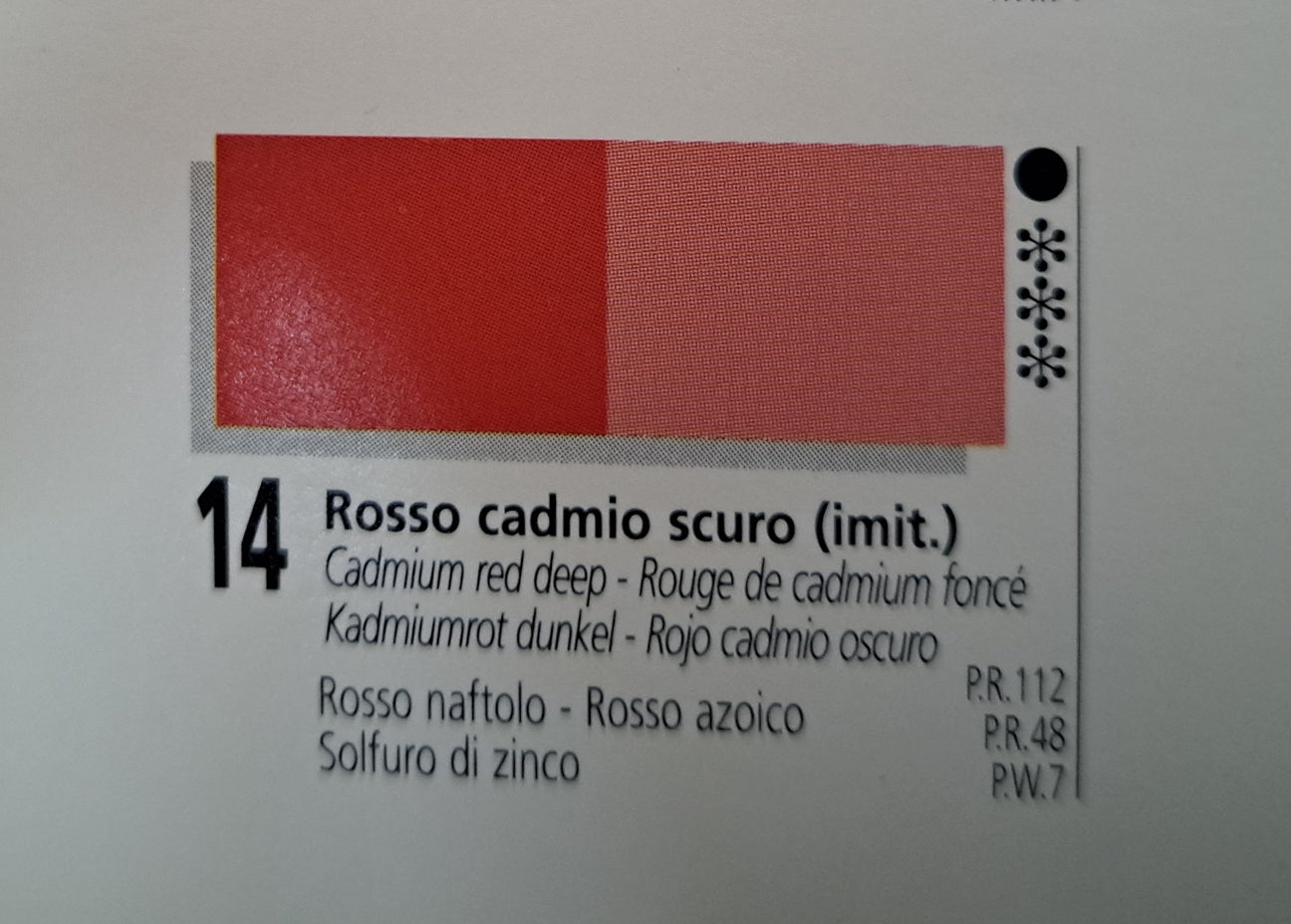 Peinture à l'huile Ferrario Oil Master qualité artiste 60 ml - Fabriquées en Italie
