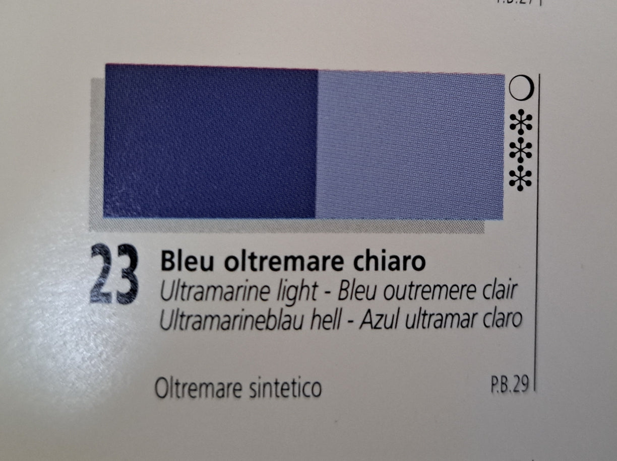 Peinture à l'huile Ferrario Oil Master qualité artiste 60 ml - Fabriquées en Italie
