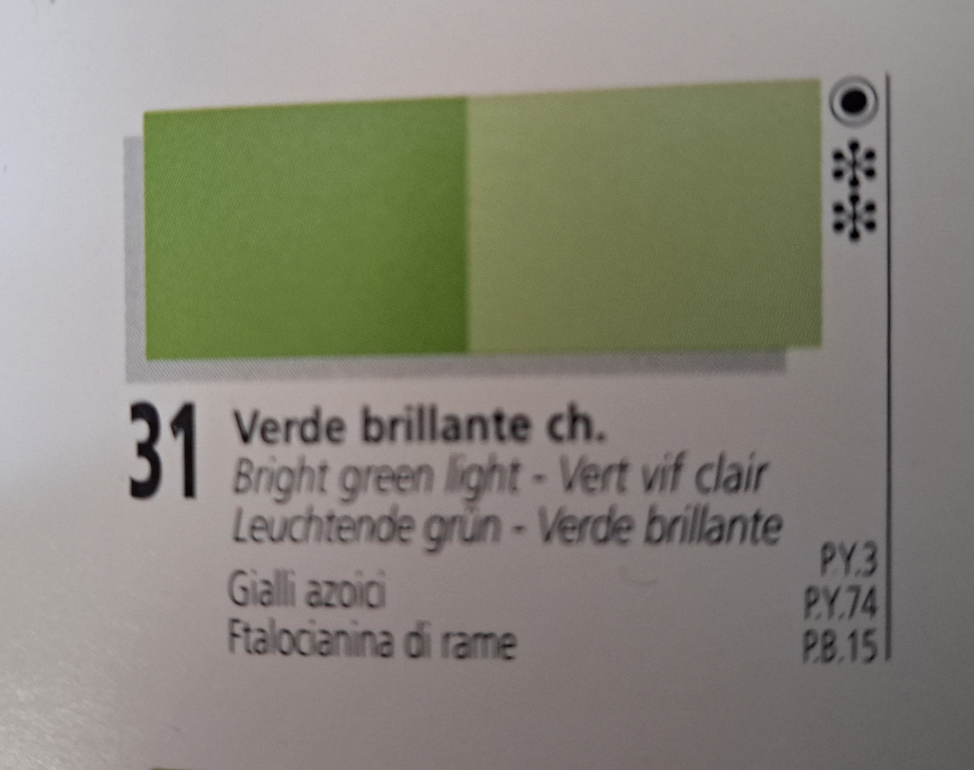 Peinture à l'huile Ferrario Oil Master qualité artiste 60 ml - Fabriquées en Italie