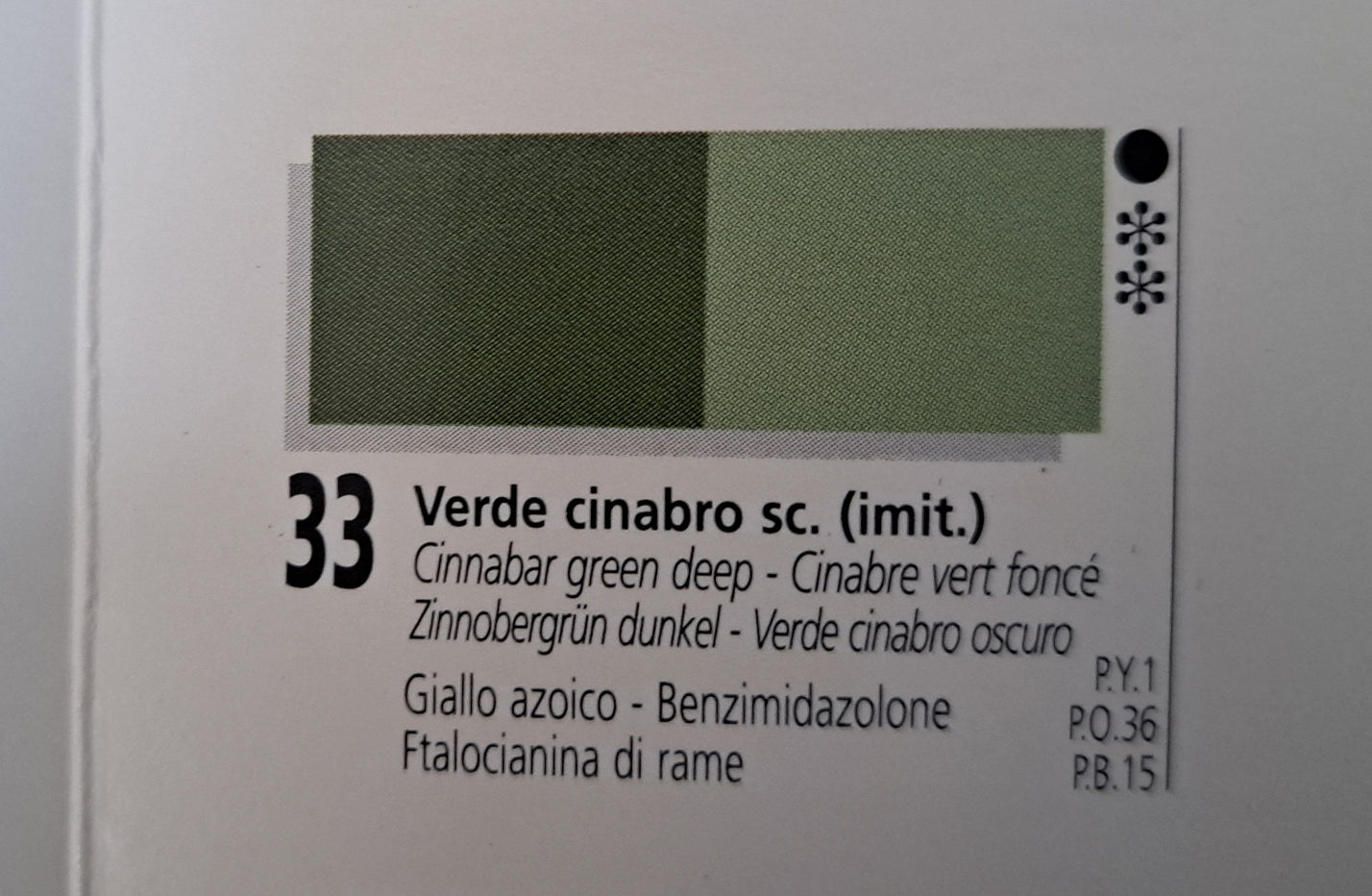 Peinture à l'huile Ferrario Oil Master qualité artiste 60 ml - Fabriquées en Italie