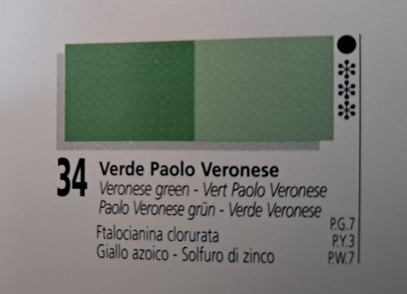 Peinture à l'huile Ferrario Oil Master qualité artiste 60 ml - Fabriquées en Italie