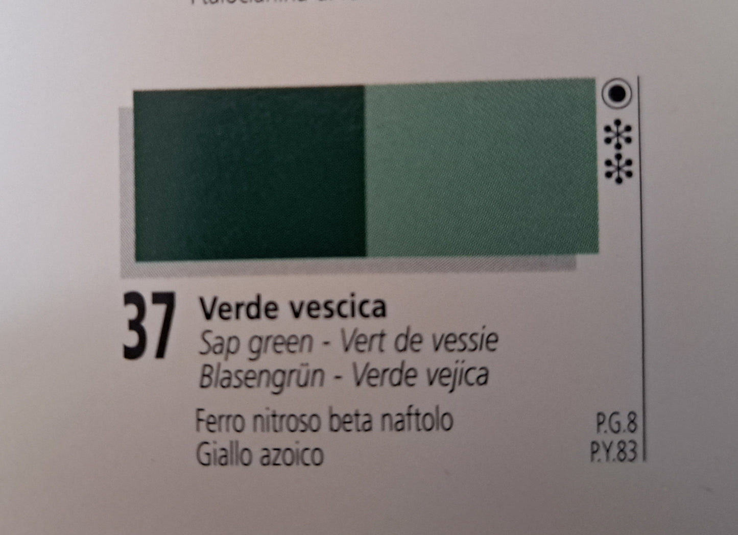 Peinture à l'huile Ferrario Oil Master qualité artiste 60 ml - Fabriquées en Italie
