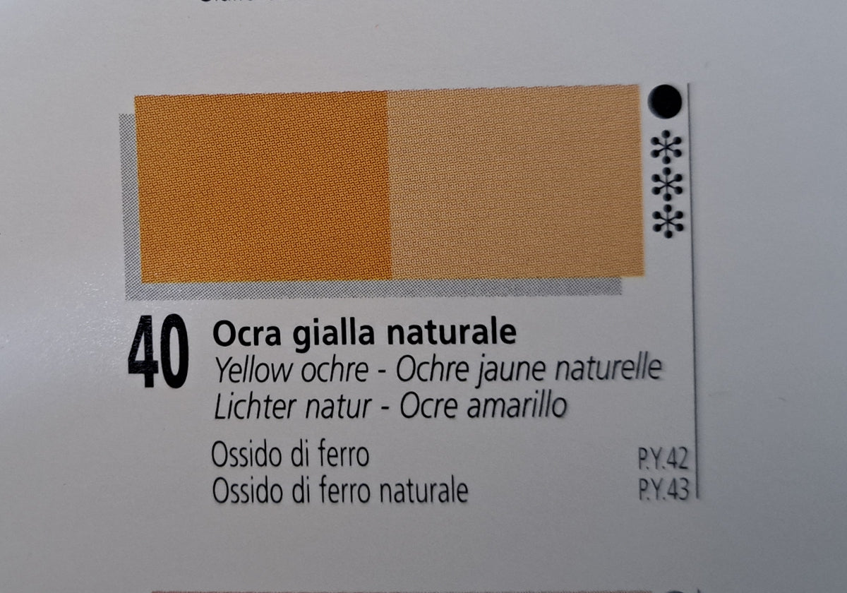 Peinture à l'huile Ferrario Oil Master qualité artiste 60 ml - Fabriquées en Italie