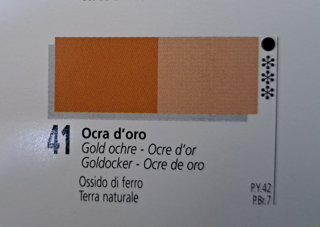 Peinture à l'huile Ferrario Oil Master qualité artiste 60 ml - Fabriquées en Italie