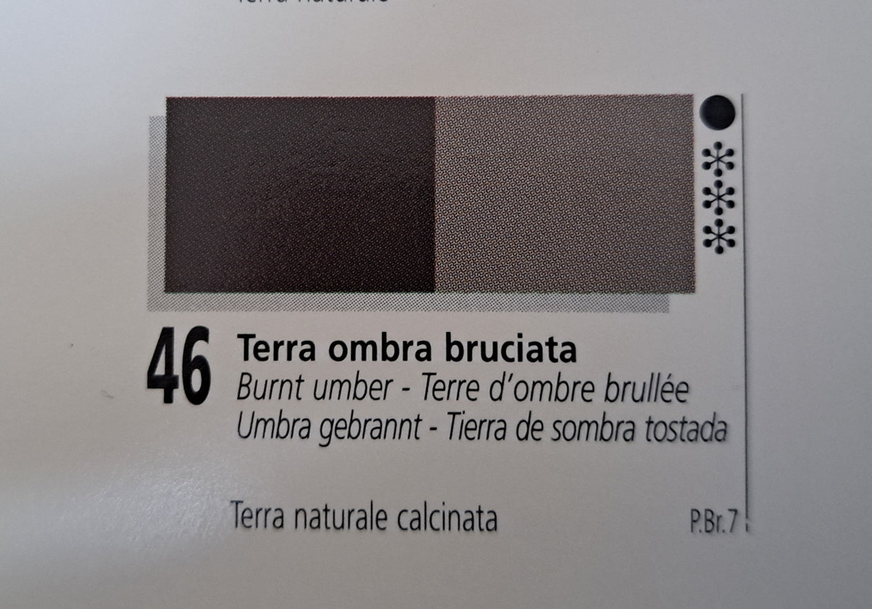 Peinture à l'huile Ferrario Oil Master qualité artiste 60 ml - Fabriquées en Italie