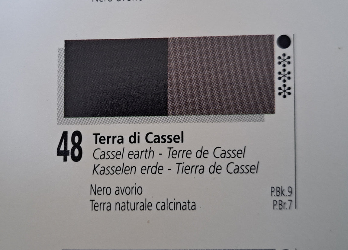 Peinture à l'huile Ferrario Oil Master qualité artiste 60 ml - Fabriquées en Italie