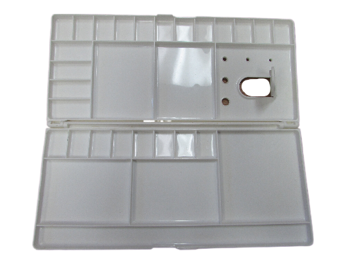 Palette de peinture pliante en plastique aquarelle