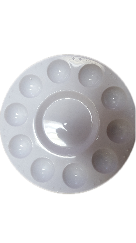 Palette plastique Ronde 10 puits