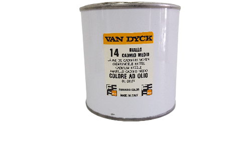 Peinture à l'huile professionnelle VAN DYCK de qualité artiste Ferrario 375 ml