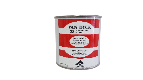 Peinture à l'huile professionnelle VAN DYCK de qualité artiste Ferrario 375 ml