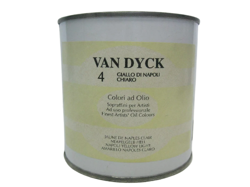 Peinture à l'huile professionnelle VAN DYCK de qualité artiste Ferrario 375 ml