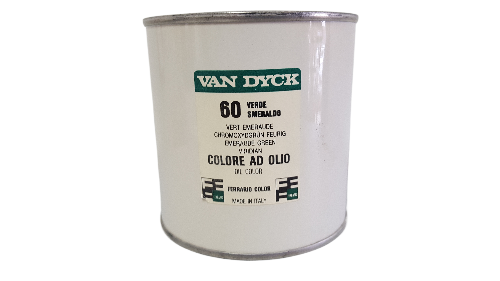 Peinture à l'huile professionnelle VAN DYCK de qualité artiste Ferrario 375 ml