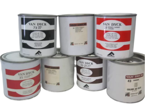 Peinture à l'huile professionnelle VAN DYCK de qualité artiste Ferrario 375 ml